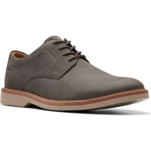 Clarks 261760837 - Heren, Nubuck donkergrijs