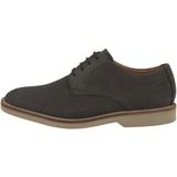 Clarks - Atticus Lt Lace - Nette Schoenen - Donkergrijs - Nubuck