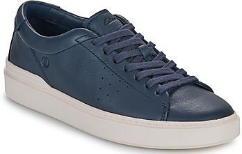 Clarks Craft Swift Sneakers voor heren, Navy blauw leer