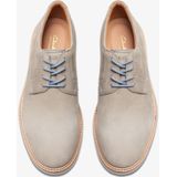 Clarks - Atticus LT Lace - Nette Schoen - Grijs - Nubuckleer
