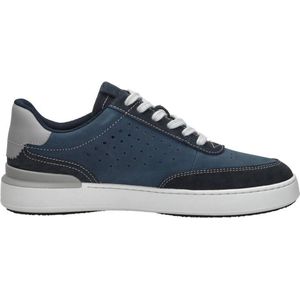 Clarks Courtlite Run Sneaker voor heren, marine Nubuck, 41 EU