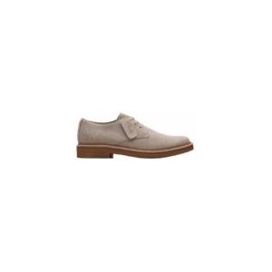 Veterschoen Clarks Men ClarkdaleDerby Grey Suede-Schoenmaat 45