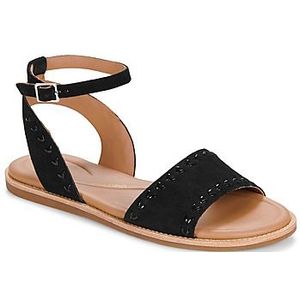 Clarks - Maritime May - Sandalen - Zwart - Suède