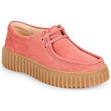 Veterschoen Clarks Women Torhill Bee Dusty Rose Suede-Schoenmaat 41