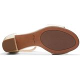 Clarks - Deva Mae - Enkelbandje Hakken - Goud - Gespsluiting - Duurzame Buitenzool