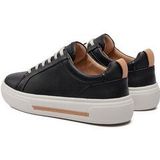 Clarks - Hollyhock Walk - Casual Sneaker - Wit - Leer