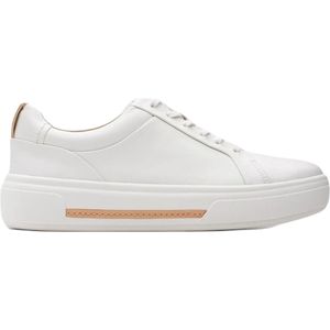 Clarks Schnürschuh "Hollyhock Walk", Plateauschuh, Halbschuh, Sneaker mit modischer Laufsohle