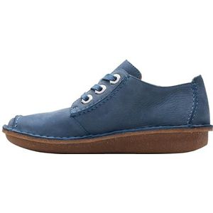 Clarks Heren Funny Dream, Blue Nubuck, 4.5 UK, Blauw Nubuck, 4.5 UK