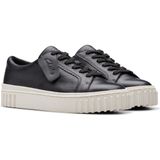 Clarks - Mayhill Walk - Nette Schoenen - Zwart - Leer