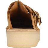 Clarks - Trek Wedge - Muiltjes - Bruin - Suède - Geen Sluiting