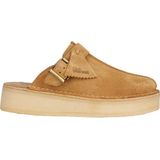 Clarks - Trek Wedge - Muiltjes - Bruin - Suède - Geen Sluiting