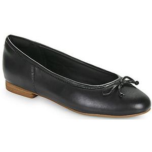 Clarks - Fawna Lily - Balletschoenen - Zwart - Leder