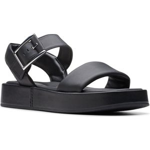 Clarks Sandale "Alda Strap", Sandale, Flats mit Plateausohle