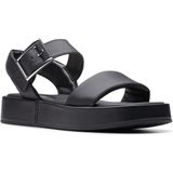 Clarks - Alda Strap - Sandalen - Zwart - Leer