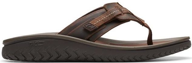 Clarks Wesley Sun Sandaal voor heren, Bijenwas Leer, 39.5 EU