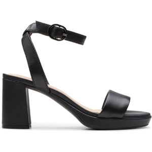Clarks - AmbyrLyn Bay - Pomp - Zwart - Leer