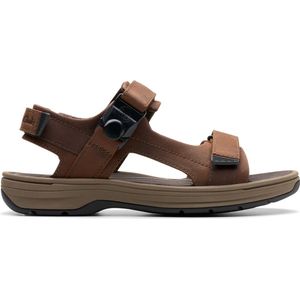 Clarks - Saltway Trail - Sandalen - Donkerbruin - Leer