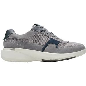 Clarks Lehman Race Sneakers voor heren, Donkergrijze jumpsuit