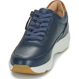 Clarks Dames Tivoli Zip Sneaker, Navy Leer, 8 UK, marine leer, 8