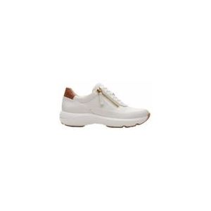 Clarks - Tivoli Zip Off - Sneaker - Wit - Leer