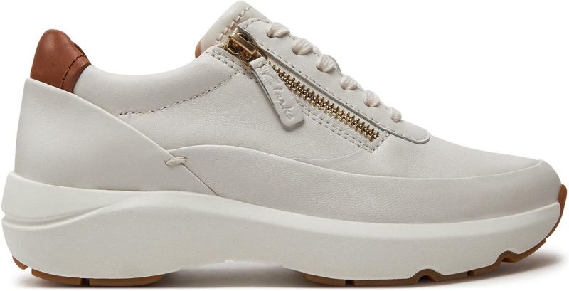 Clarks - Tivoli Zip - Casual Schoenen - Zwart - Leer - Ritssluiting