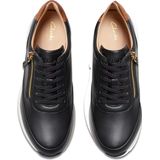 Clarks - Tivoli Zip - Leren Schoenen - Zwart - Casual