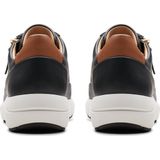 Clarks - Tivoli Zip - Leren Schoenen - Zwart - Casual
