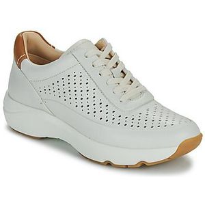 Clarks Vrouwen Tivoli Grace Sneaker, Off White Lea, 6.5 UK, Gebroken witte Lea, 40 EU