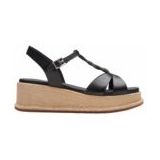 Sandalettes Clarks Women Kimmei Twist Black Leather-Schoenmaat 41