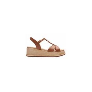 Sandalettes Clarks Women Kimmei Twist Tan Leather-Schoenmaat 37