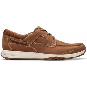 Clarks - Sailview Lace - Schoenen - Lichtbruin - Nubuck