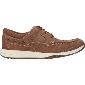 Clarks - Sailview Lace - Veterschoen - Light Tan - Nubuck