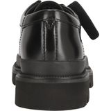 CLARKS - Badell Seam - Veterschoen - Zwart - Leer