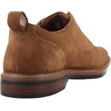 Clarks - Aldwin Lace - Schoenen - Cola Suède - Duurzame Rubber Buitensole