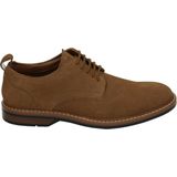 Clarks - Aldwin Lace - Schoenen - Cola Suède - Duurzame Rubber Buitensole