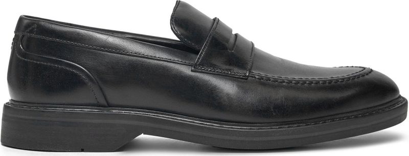 Clarks - Aldwin Step - Instappers - Zwart - Leer