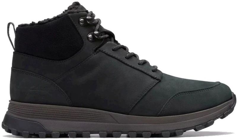 Clarks - ATL Trek Up - Veterboots - Zwart - Nubuckleer - Waterdicht