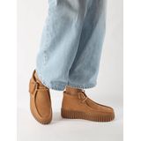 Clarks - Torhill - Nette Schoenen - Licht Goudbruin - Nubuckleer