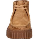 Clarks - Torhill - Nette Schoenen - Licht Goudbruin - Nubuckleer
