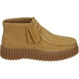 Clarks - Torhill - Nette Schoenen - Licht Goudbruin - Nubuckleer