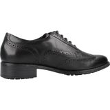 Clarks - Havisham Oak - Werkschoenen - Zwart - Premium Leer