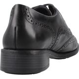 Clarks - Havisham Oak - Werkschoenen - Zwart - Premium Leer