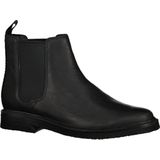 Clarks Premium Heren Clarkdale Easy Chelsea Boot, zwart leer, 7 UK, Zwart leder, 39.5 EU