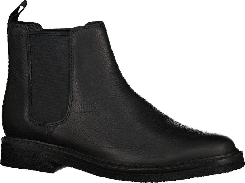 Clarks Premium Heren Clarkdale Easy Chelsea Boot, zwart leer, 7 UK, Zwart leder, 39.5 EU