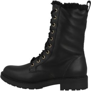 Clarks - Orinoco2 - Knielaarzen - Zwart - Warmlined Leer