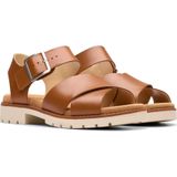 Clarks - Orinoco Cross - Dames Sandaal - Bruin - Leer