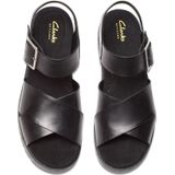 Clarks - Coledale Strap - Dames Sandaal - Bruin - Leer