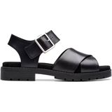 Clarks - Coledale Strap - Dames Sandaal - Bruin - Leer