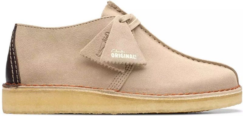 Clarks - Desert Trek - Heren Veterschoen - Beige - Suède