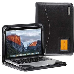 Broonel - Contour Series - Zwart lederen Beschermhoes - Compatibel met de HP EliteBook 850 G6 15.6"" Laptop